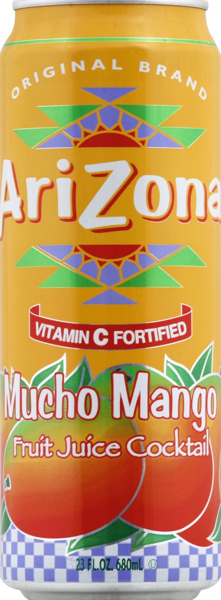 slide 5 of 5, AriZona Mucho Mango Iced Tea - 23.5 oz, 23.5 oz