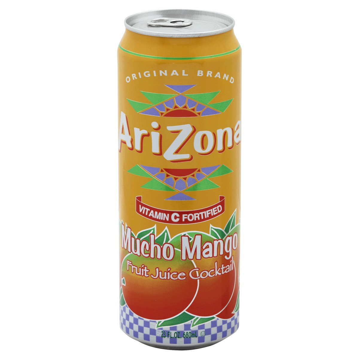 slide 2 of 5, AriZona Mucho Mango Iced Tea - 23.5 oz, 23.5 oz