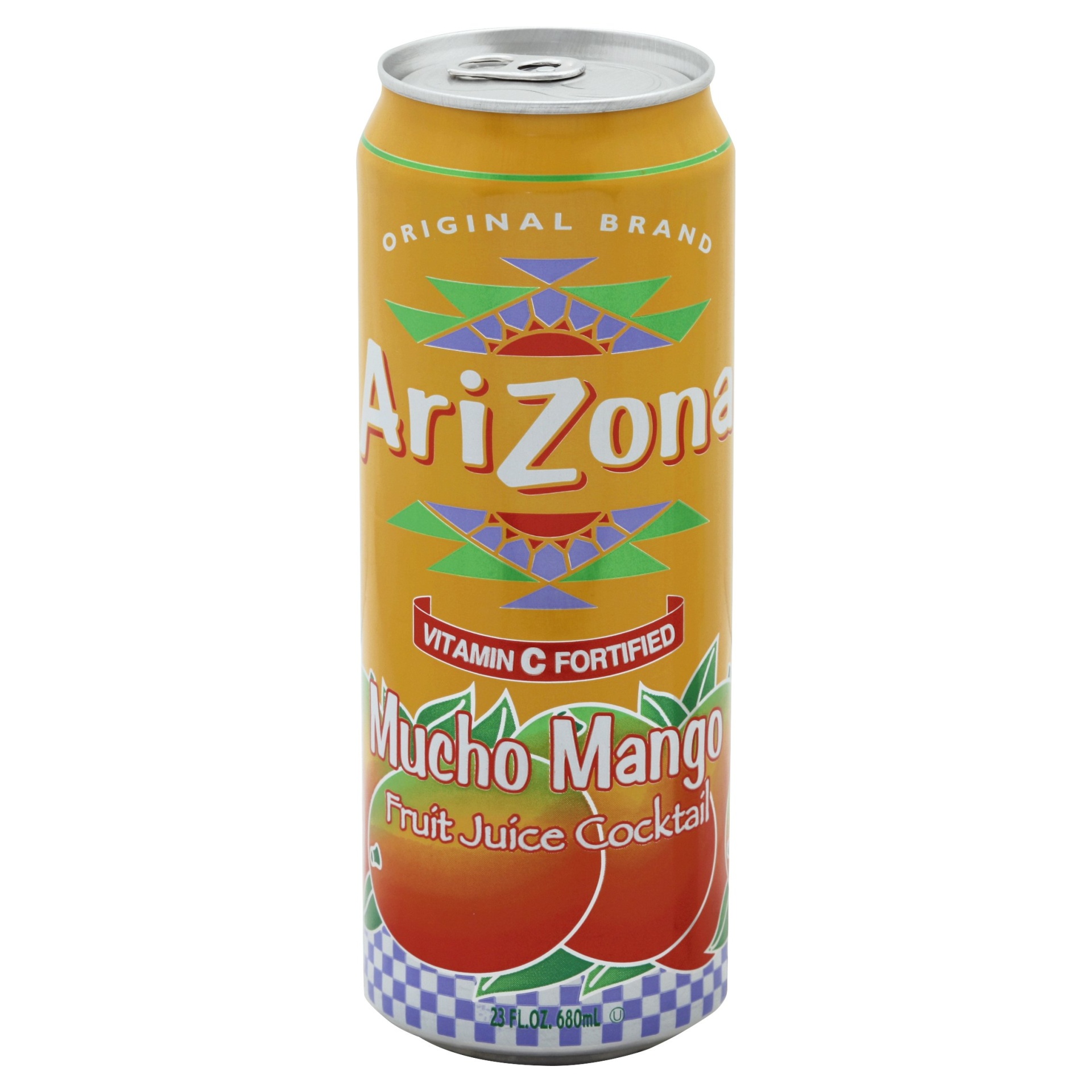 slide 1 of 5, AriZona Mucho Mango Iced Tea - 23.5 oz, 23.5 oz