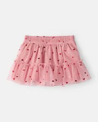 Carter's Baby Girl Heart Tulle Skort - Pink 24M