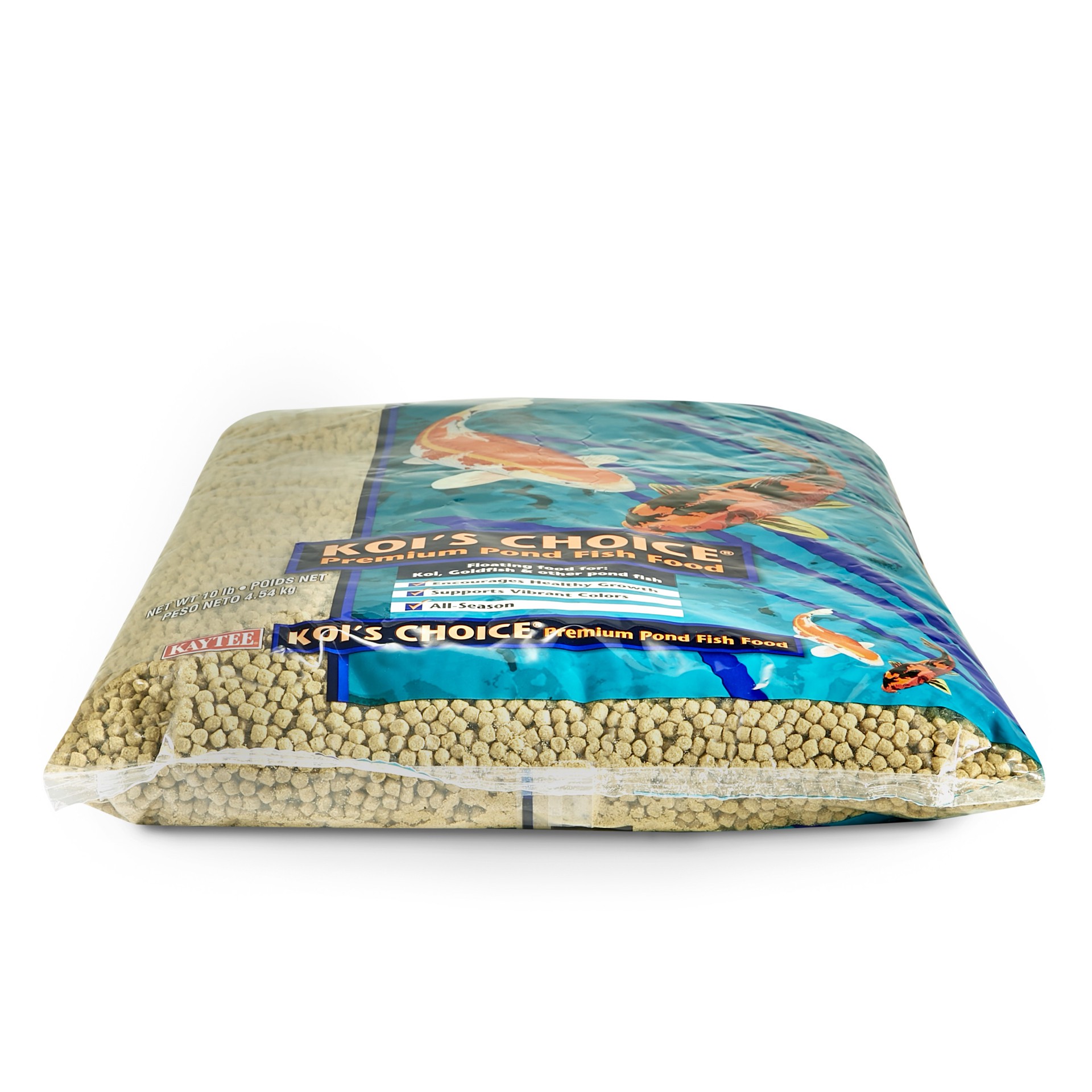 slide 2 of 10, Kaytee Koi's Choice Koi Floating Fish Food 10 LB Bag, 10 lb
