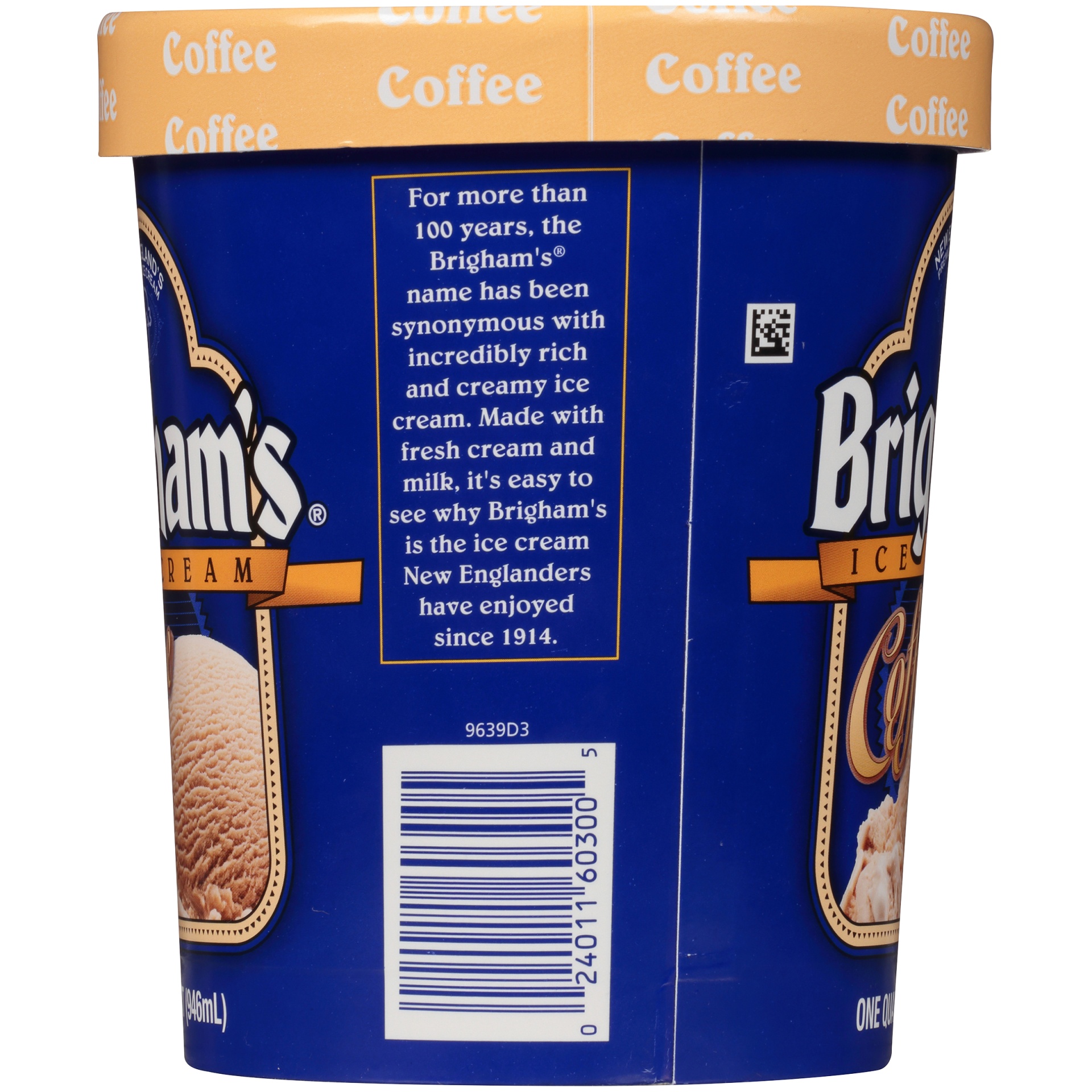 slide 4 of 7, Brigham's Coffee Ice Cream, 1 qt