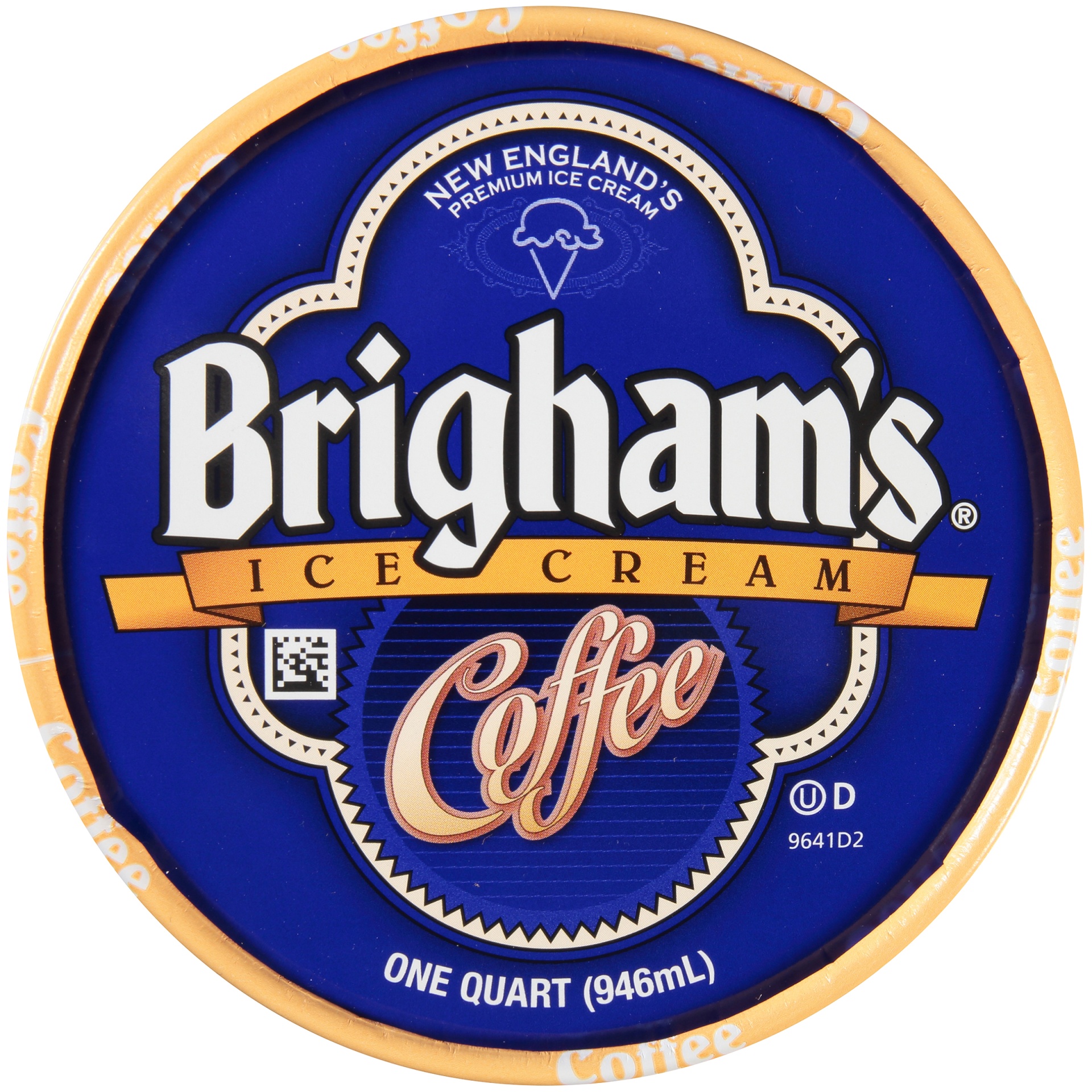 slide 6 of 7, Brigham's Coffee Ice Cream, 1 qt