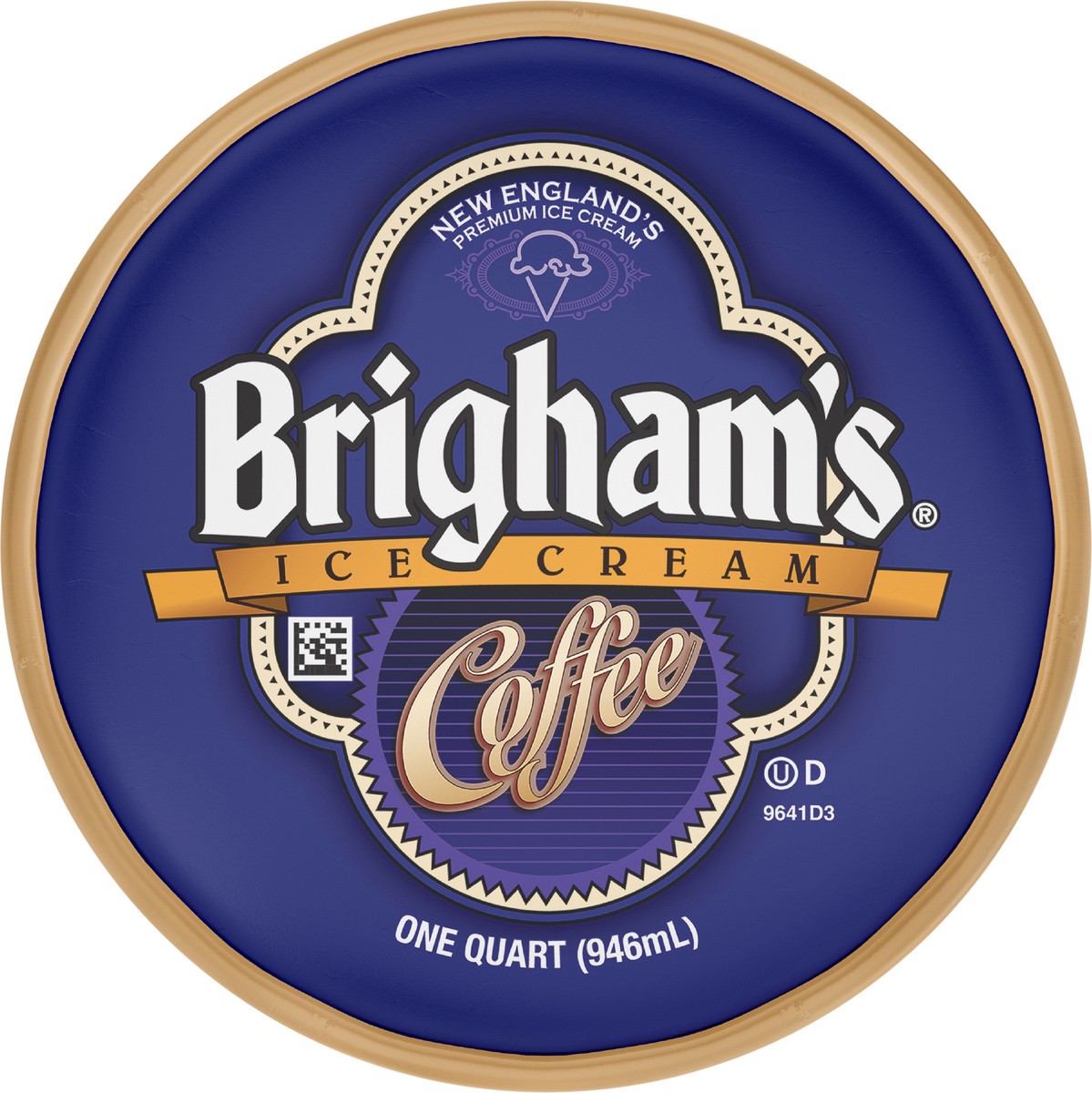 slide 5 of 9, BRIGHAM'S ICE CREAM Brigham's Coffee Ice Cream, 1 Quart, 1 qt