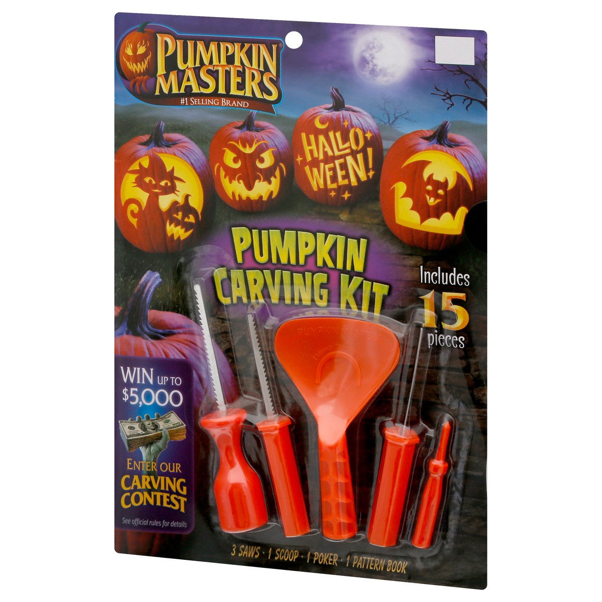 slide 2 of 9, Pumpkin Masters Pumpkin Carving Kit, 1 ct