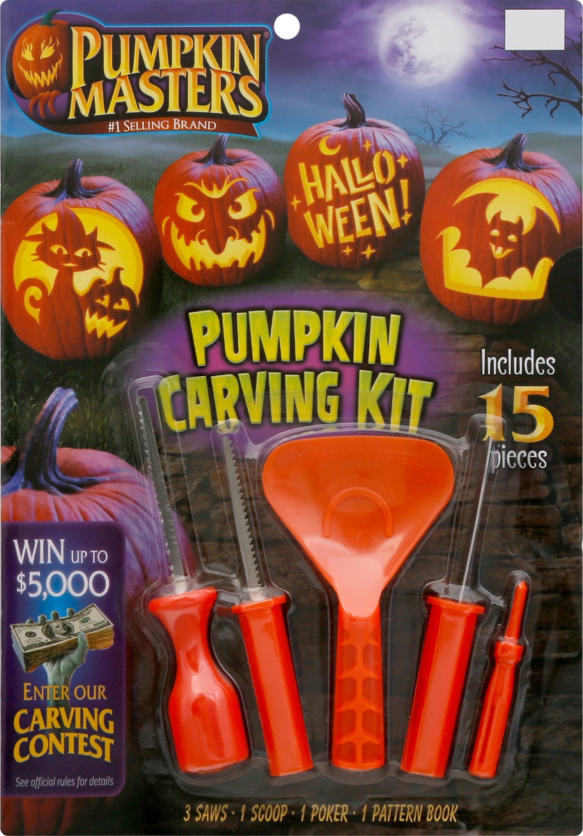 slide 5 of 9, Pumpkin Masters Pumpkin Carving Kit, 1 ct