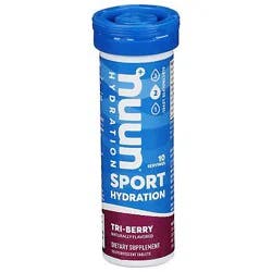 Nuun Beverage Tube Berry Triple - 10 Ct