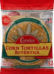 Catallia Tortillas, Corn, 12 Each