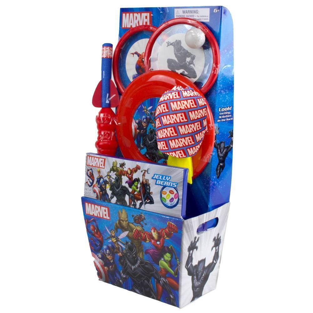 slide 3 of 8, Marvel Avengers Prefilled Easter Basket, 1.8 lb