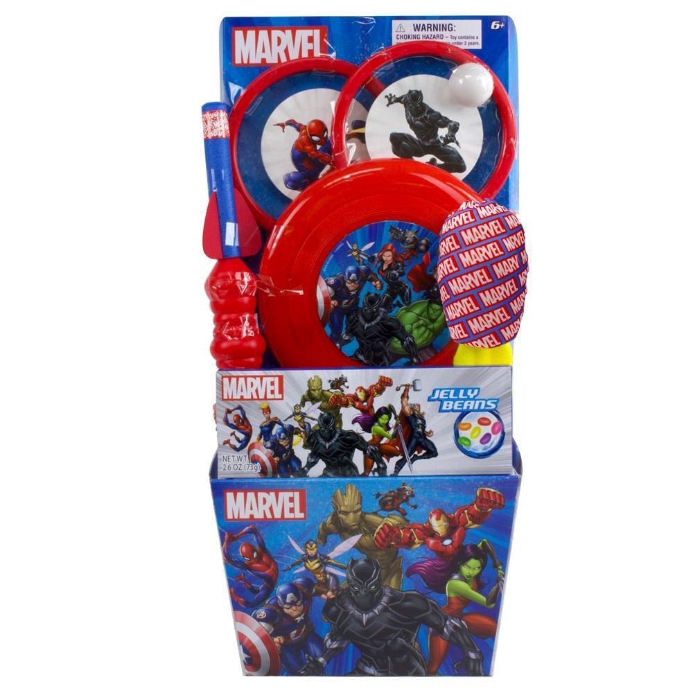 slide 1 of 8, Marvel Avengers Prefilled Easter Basket, 1.8 lb