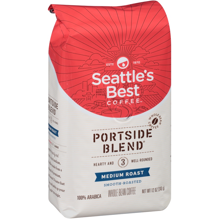 slide 2 of 7, Seattle's Best Coffee Portside Blend, 12 oz