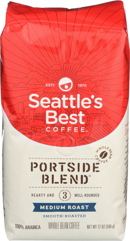 slide 1 of 7, Seattle's Best Coffee Portside Blend, 12 oz