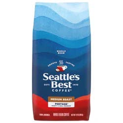 Seattle's Best Coffee 100% Arabica Whole Bean Medium Roast Portside Coffee 12 oz