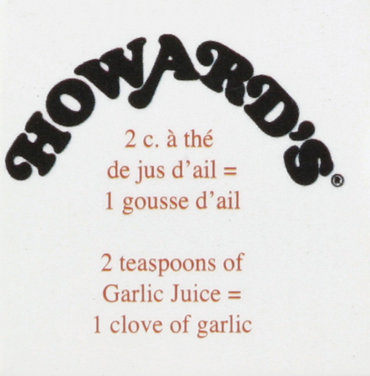 slide 3 of 5, Howard's Garlic Juice - 2 oz, 2 oz