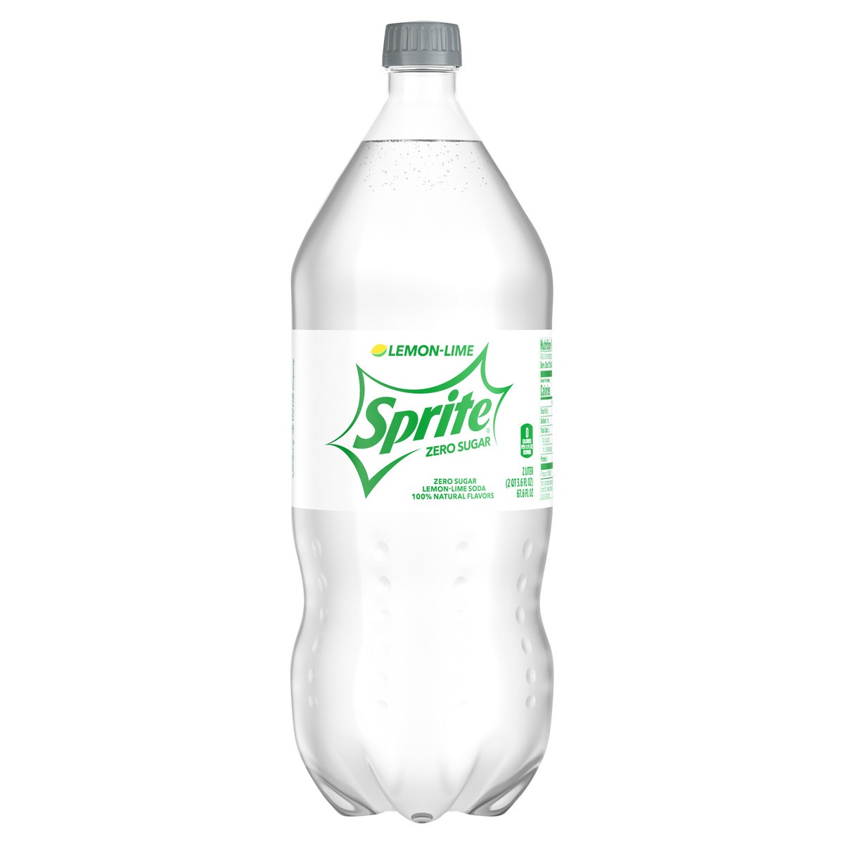 slide 1 of 3, Sprite Zero Sugar Bottle, 2 Liters, 67.6 fl oz