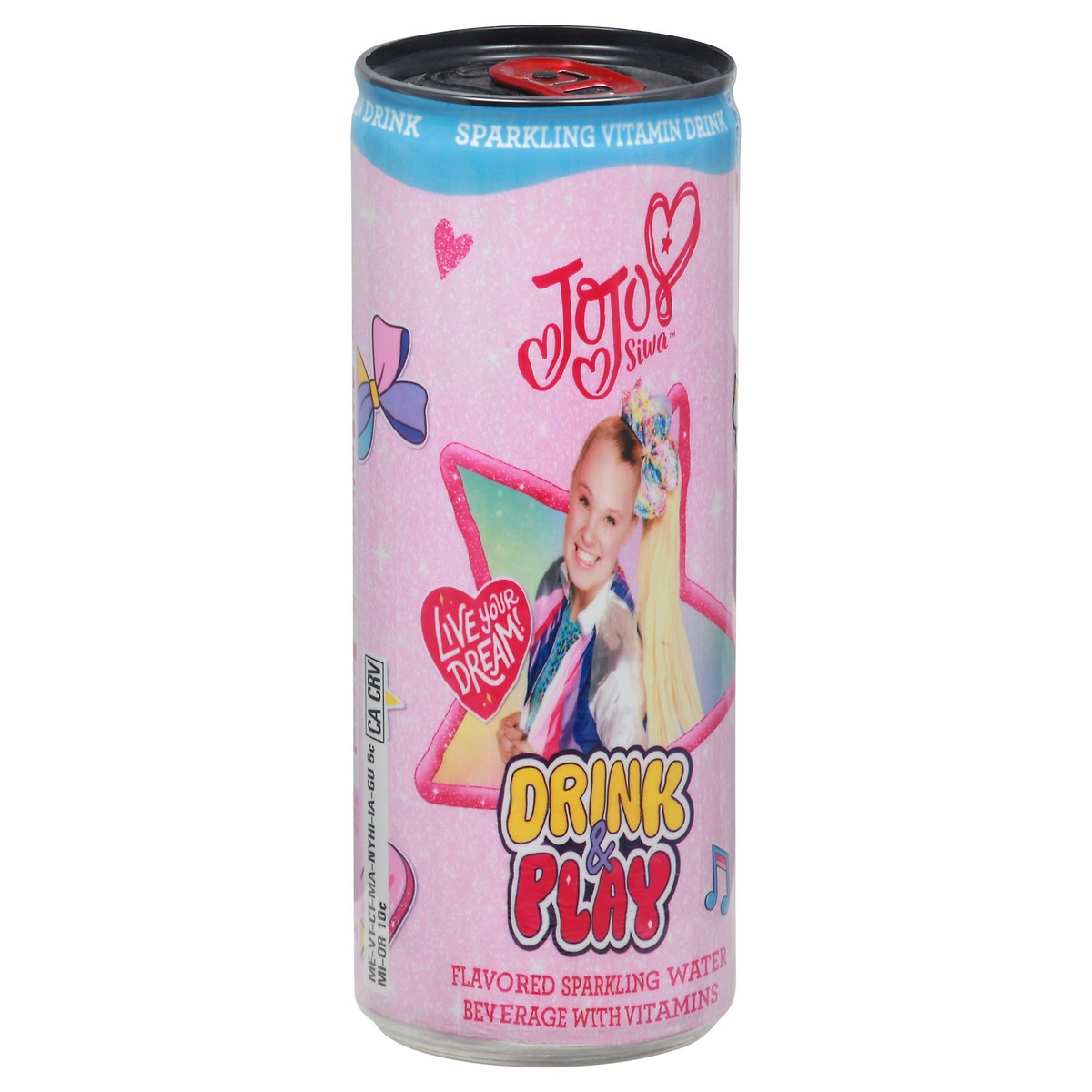 slide 2 of 9, JoJo Siwa Drink & Play Sparkling Vitamin Drink - 8.5 fl oz, 8.5 oz