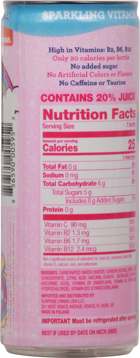 slide 5 of 9, JoJo Siwa Drink & Play Sparkling Vitamin Drink - 8.5 fl oz, 8.5 oz