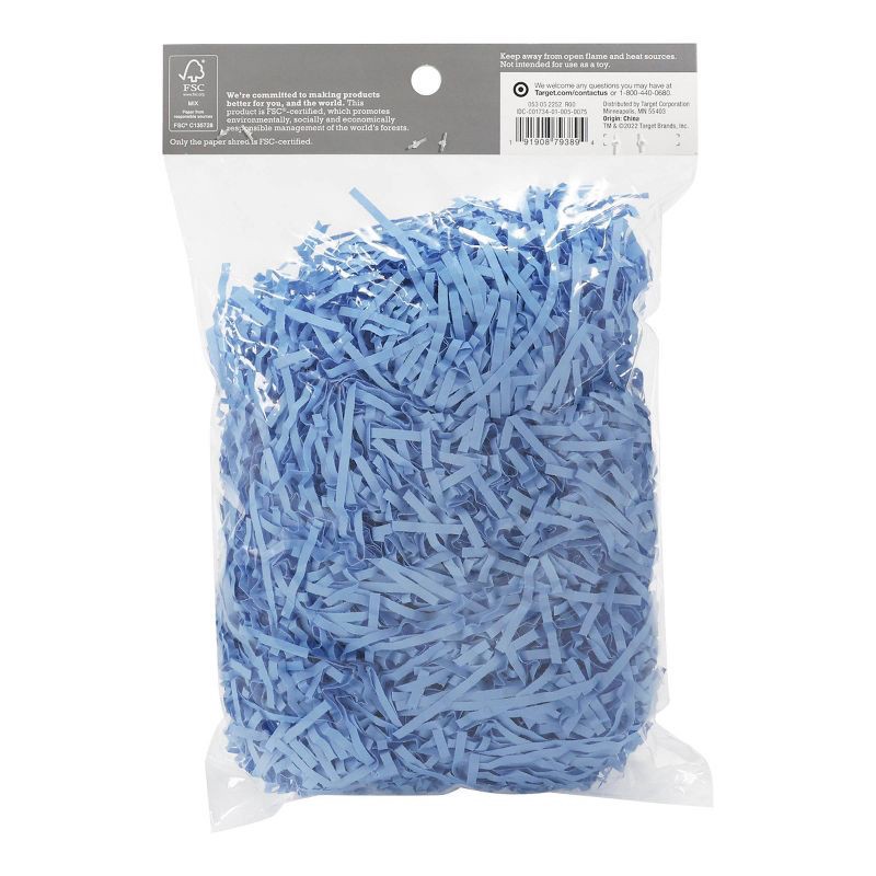 slide 2 of 3, Easter Paper Shred Blue - Spritz™, 1 ct