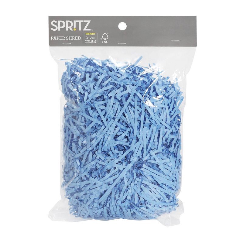 slide 1 of 3, Easter Paper Shred Blue - Spritz™, 1 ct