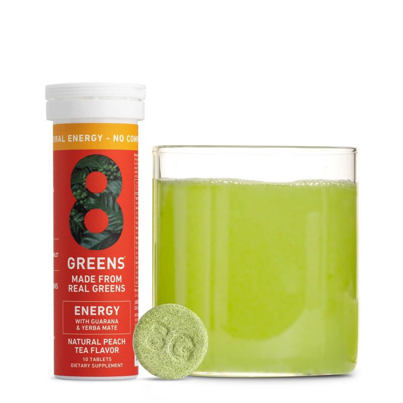 slide 4 of 11, 8Greens Mega Energy Single Functional Tube Dietary Supplement - 1.7oz, 1.7 oz