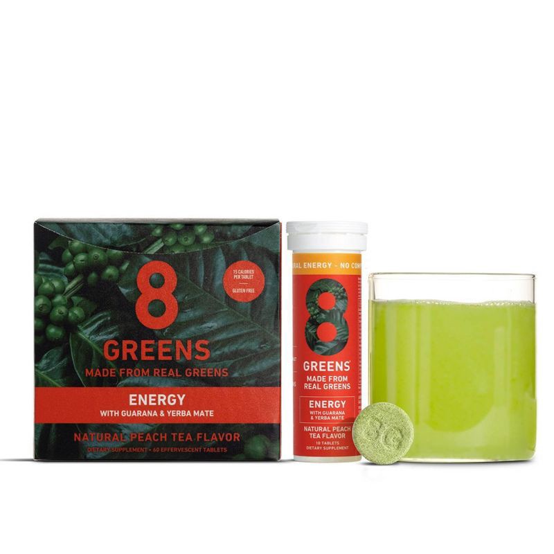 slide 11 of 11, 8Greens Mega Energy Single Functional Tube Dietary Supplement - 1.7oz, 1.7 oz