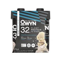 OWYN Pro Elite 32g Dairy Free Protein Shake Vanilla Non-Caffeinated - 4ct