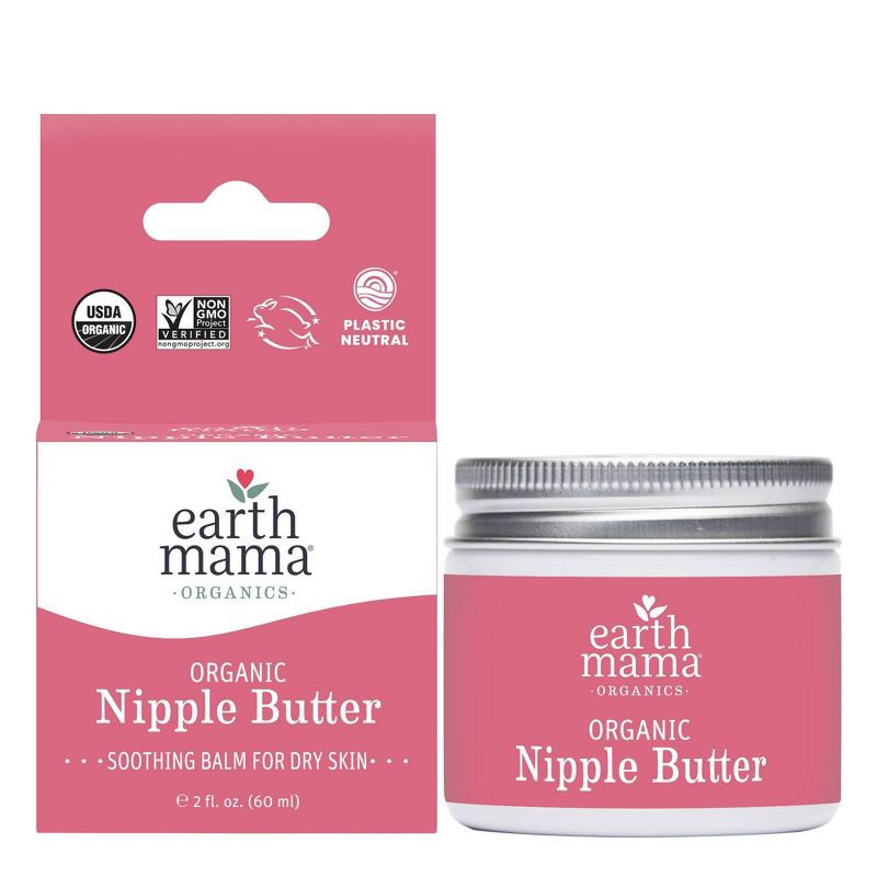 slide 2 of 12, Earth Mama Organic Nipple Butter - 2 fl oz, 2 fl oz
