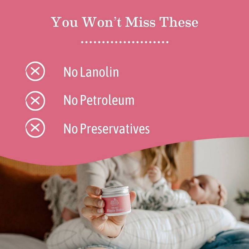 slide 7 of 12, Earth Mama Organic Nipple Butter - 2 fl oz, 2 fl oz