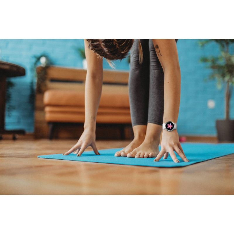 slide 11 of 11, Samsung Galaxy Watch 4 Classic BT 46mm Smartwatch - Silver, 1 ct