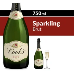 Cook's California Champagne Brut White Sparkling Wine