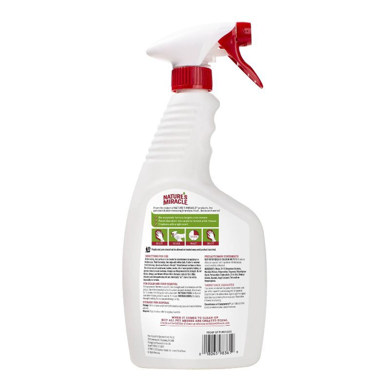 slide 2 of 9, Nature's Miracle Cat Urine Remover Spray - 24 fl oz, 24 fl oz