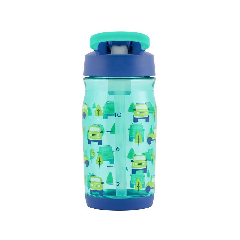 slide 8 of 11, Reduce 14oz Plastic Adventure Rolls Hydrate Tritan Kids Water Bottle with Straw Lid: Toddler Cup, Dishwasher-Safe, 14 oz