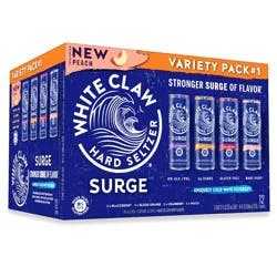 White Claw Hard Seltzer White Claw SURGE Hard Seltzer Variety Pack - 12pk/12 fl oz Slim Cans