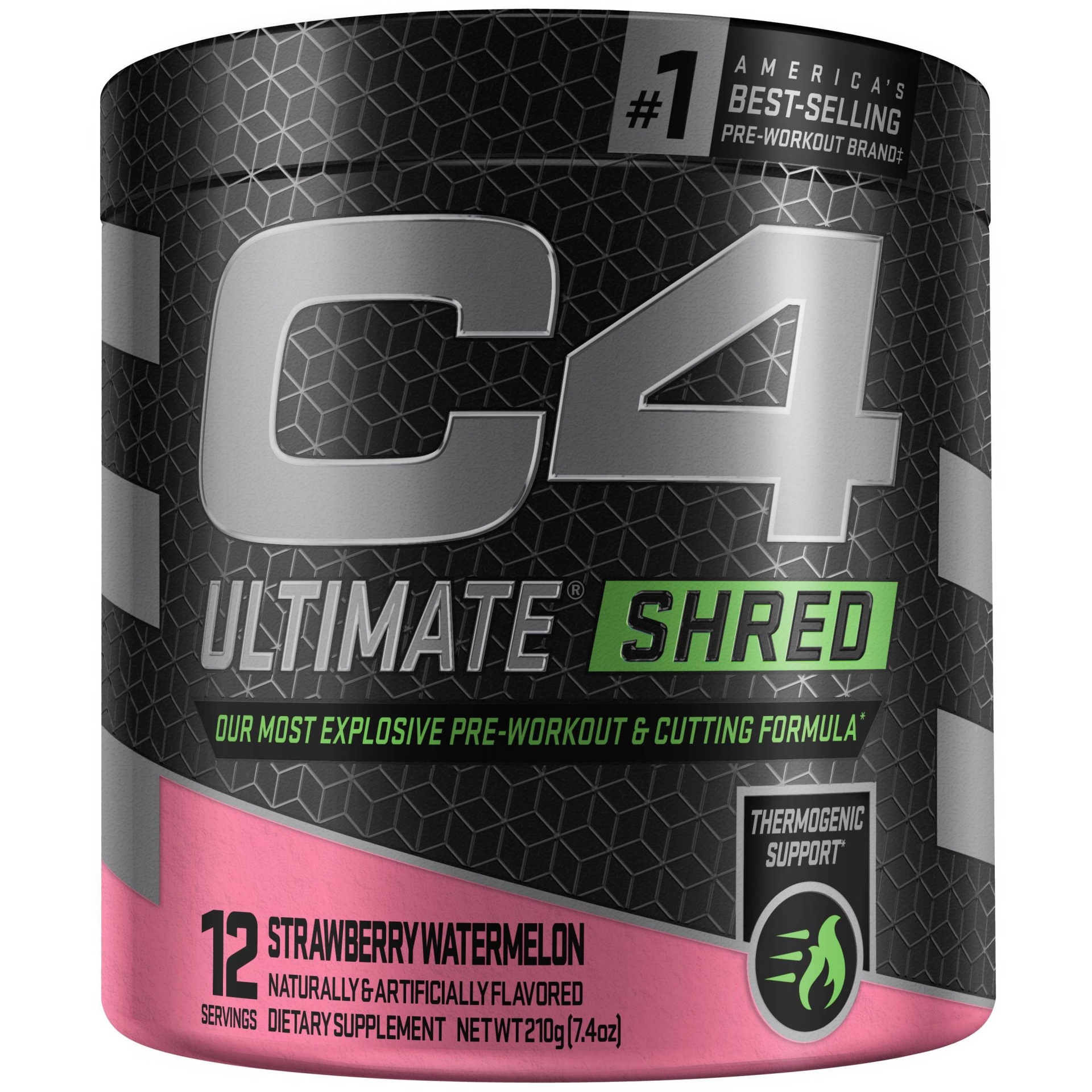 slide 1 of 4, Cellucor C4 Ultimate Shred Energy Powder - Strawberry Watermelon - 6.77oz, 6.77 oz
