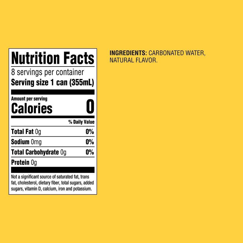 slide 5 of 5, Yuzu Mandarin Sparkling Water - 8pk/12 fl oz Cans - Good & Gather™, 8 ct; 12 fl oz