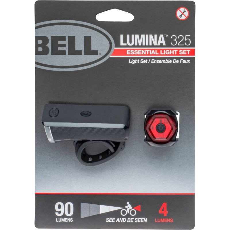slide 9 of 10, Bell Lumina 325 LED Bike Light Set, 1 ct