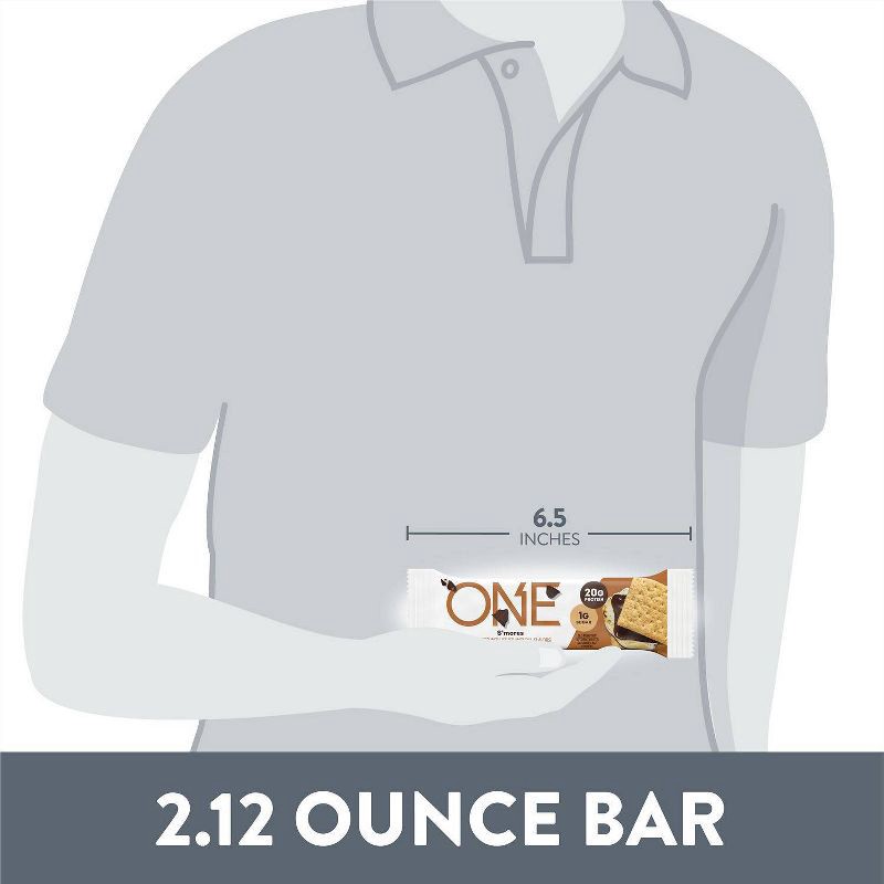 slide 7 of 7, ONE Bar Protein Bar - S'mores - 4ct, 4 ct