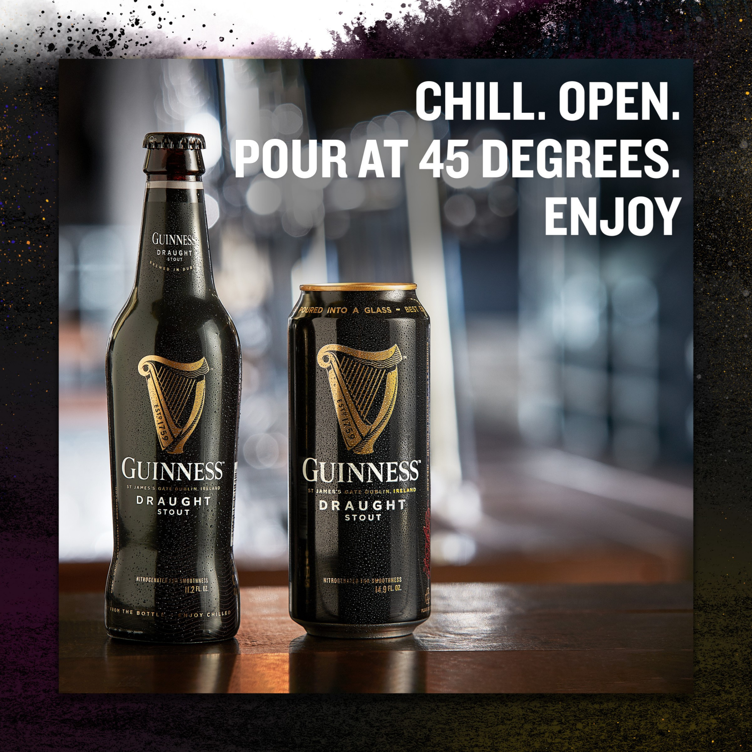 slide 3 of 8, Guinness Draught in Bottle, 6 ct