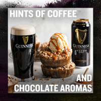 slide 4 of 29, Guinness Draught Stout Import Beer, 14.9 fl oz, 4 Pack Cans, 4.1% ABV, 14.90 fl oz