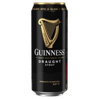 slide 9 of 29, Guinness Draught Stout Import Beer, 14.9 fl oz, 4 Pack Cans, 4.1% ABV, 14.90 fl oz