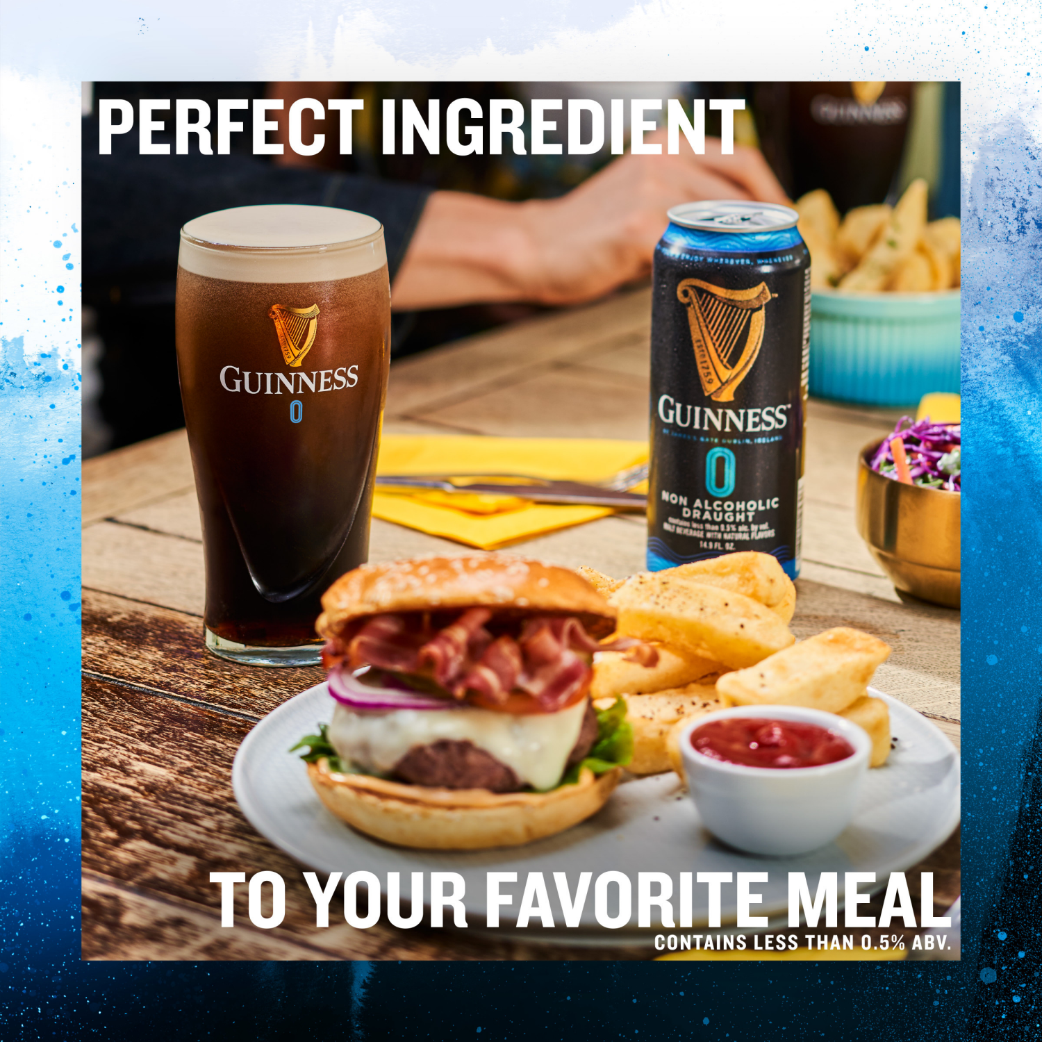 slide 4 of 8, Guinness Non Alcoholic Draught Beer 4 - 14.9 fl oz Cans, 4 ct; 14.9 oz