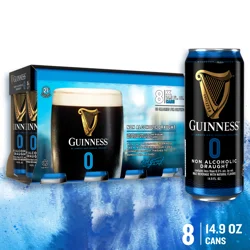 Guinness Non Alcoholic Zero Draught 8Pkc
