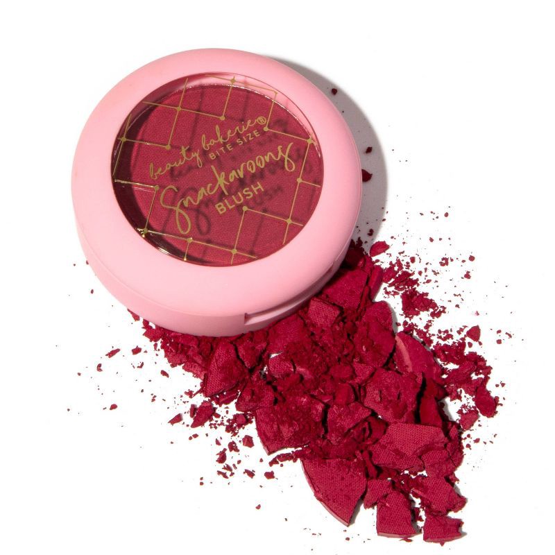 slide 4 of 8, Beauty Bakerie Bite Size Snackaroons Blush - Heart Beets - 0.09oz, 0.09 oz