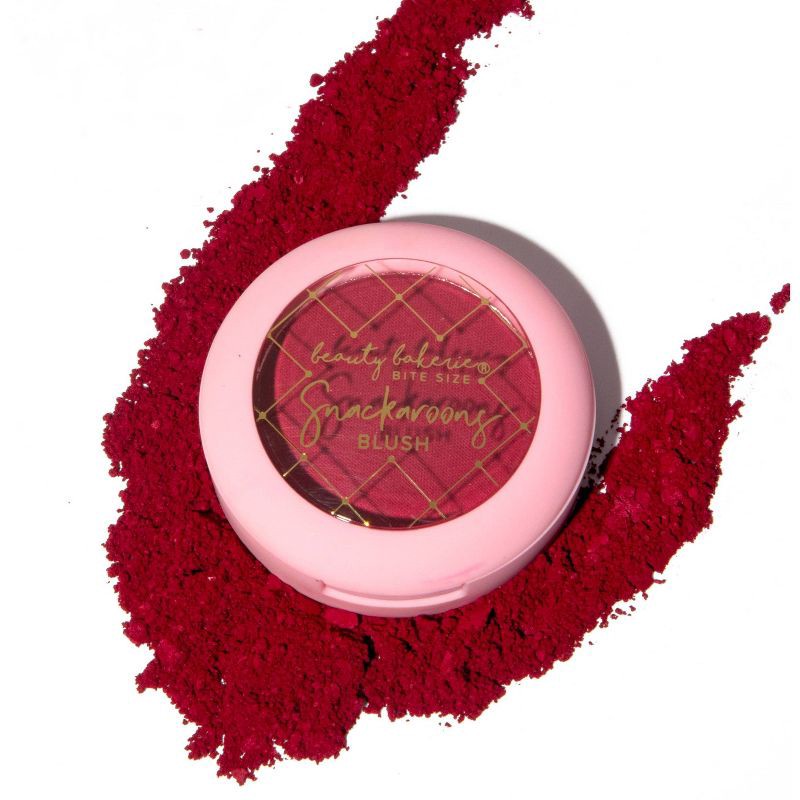 slide 5 of 8, Beauty Bakerie Bite Size Snackaroons Blush - Heart Beets - 0.09oz, 0.09 oz