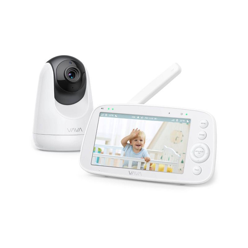 slide 2 of 9, VAVA Baby Monitor - Video with 720P 5" HD Display, 1 ct
