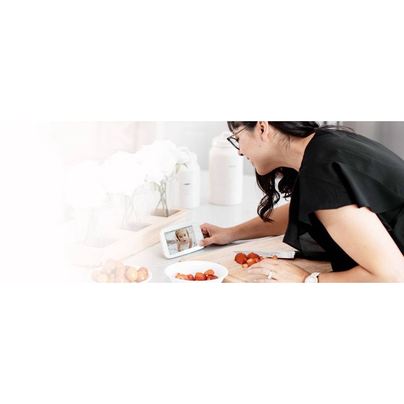 slide 8 of 9, VAVA Baby Monitor - Video with 720P 5" HD Display, 1 ct