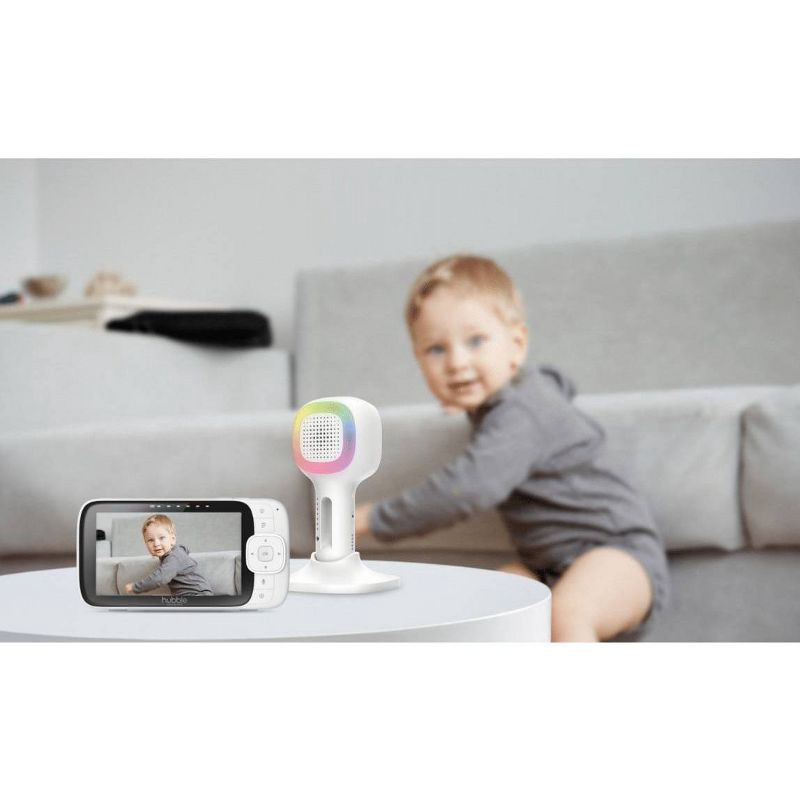 slide 11 of 11, Hubble Connected Nursery Pal Cloud 5" Smart HD Baby Monitor with Night Light, 1 ct