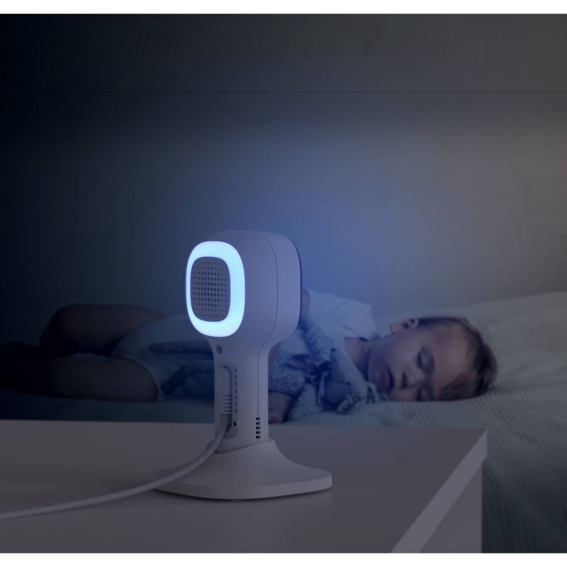 slide 7 of 11, Hubble Connected Nursery Pal Cloud 5" Smart HD Baby Monitor with Night Light, 1 ct