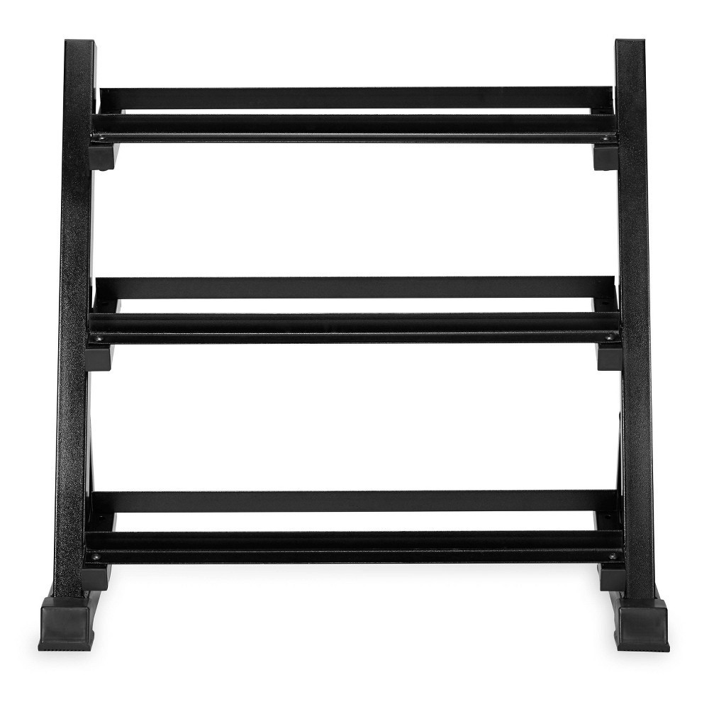 Ignite by SPRI 3 Tier Hand Weight Rack Black 1 ct Shipt