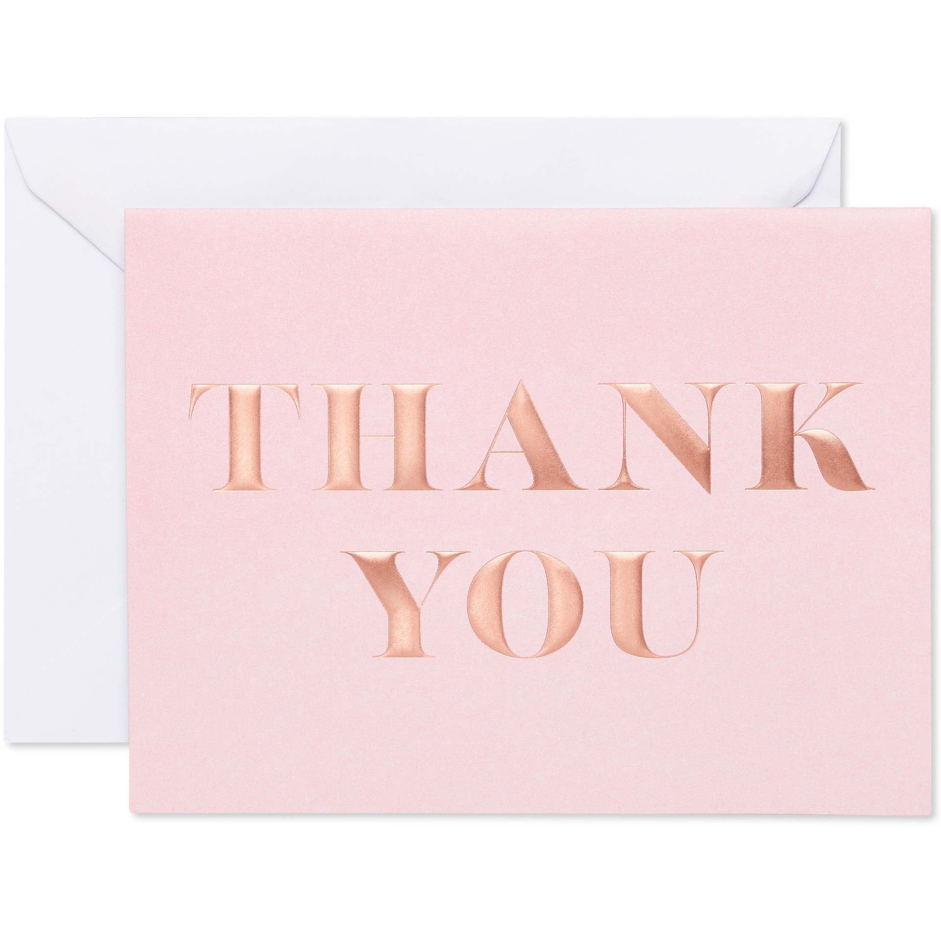 Carlton Cards 10ct Thank You Cards Copper Lettering 10 ct | Shipt